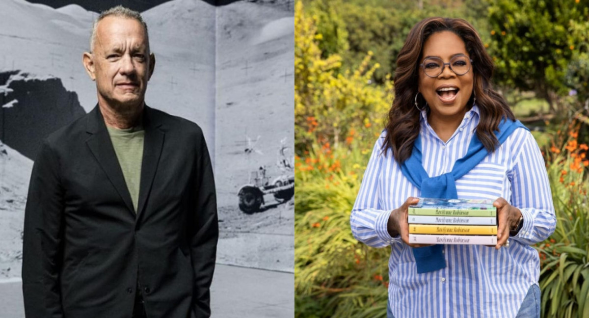 Tom Hanks y Oprah Winfrey. Foto: Instagram / oprah-tomhanks