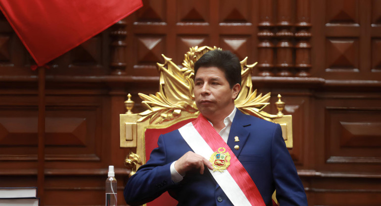 Pedro Castillo, expresidente de Perú. Foto: Reuters.
