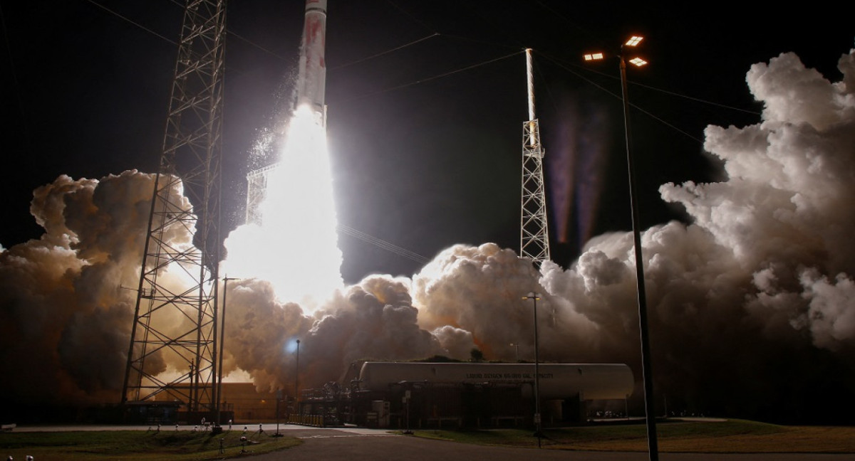 Lanzamiento del cohete Vulcan de próxima generación de la empresa conjunta Boeing-Lockheed United Launch Alliance. Foto: Reuters.