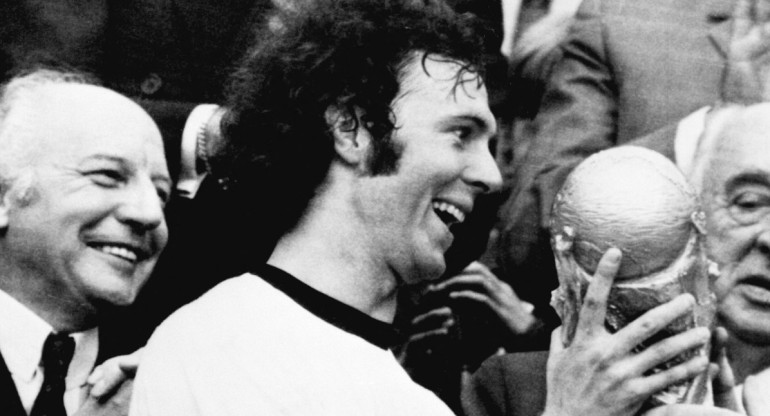 Franz Beckenbauer. Foto: Télam