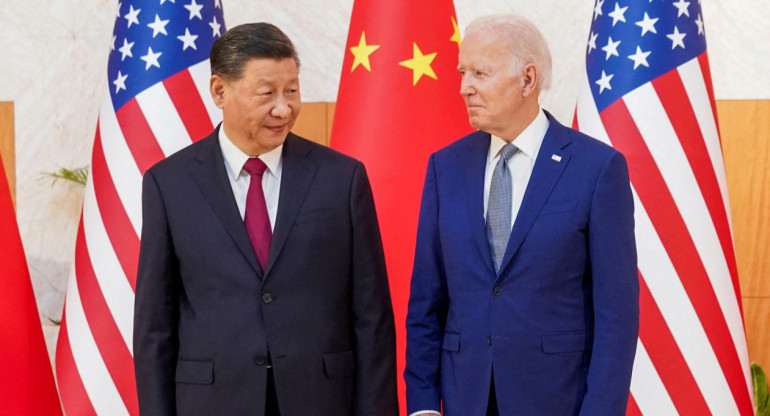 Xi y Biden se felicitan por los 45 años de relaciones diplomáticas. Foto: Reuters