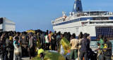 Migrantes arribando a Italia. Foto: EFE