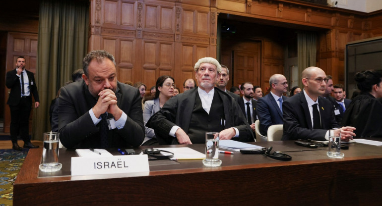 Denuncia de Sudáfrica contra Israel ante la CIJ. Foto: Reuters