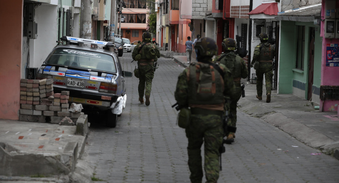 Violencia en Ecuador. Foto: EFE