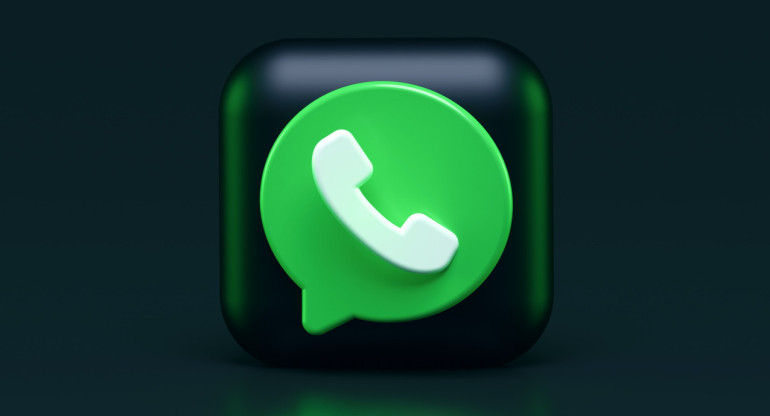 WhatsApp, logo, logo de WhatsApp. Foto Unsplash.