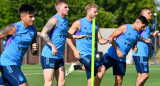 Entrenamiento de la Sub 23. Foto: @Argentina