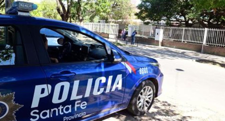 Policía de Santa Fe. Foto: Télam