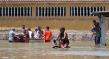 Temporal en Río de Janeiro, Brasil. Foto: EFE