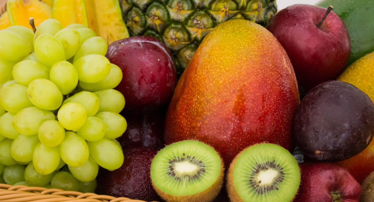 Frutas, fibra, dieta saludables. Foto: Unsplash