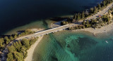 Playa Sin Viento, Bariloche. Foto Instagram @agu.devani.