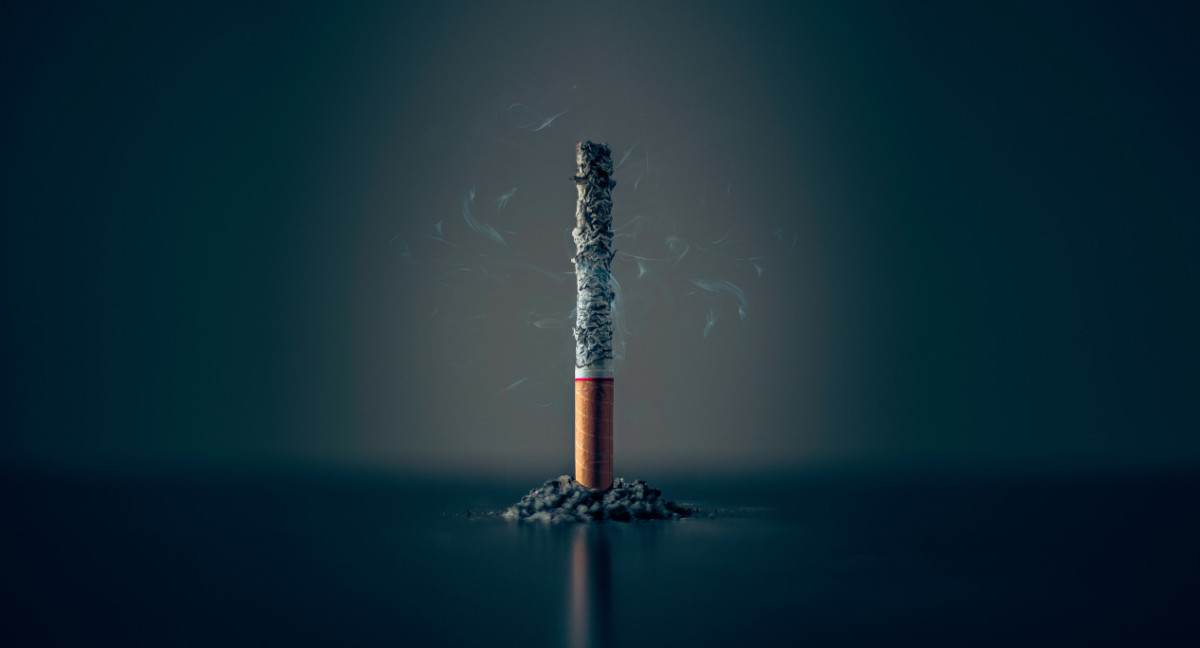 Cigarrillo, tabaco. Foto Unsplash.