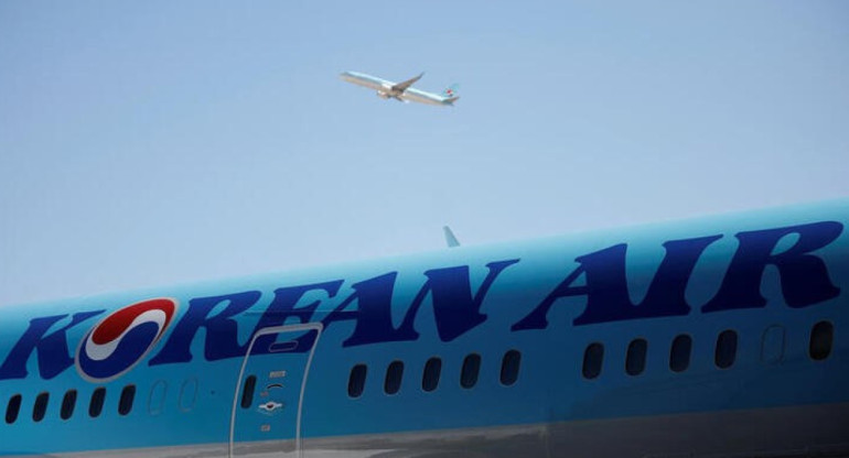 Aviones de Korean Air y Cathay Pacific chocan en Japón. Reuters