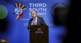 Antonio Guterres en la Tercera Cumbre del Sur para el Grupo de los 77 (G-77) y China en Kampala. EFE