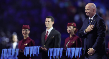 Gianni Infantino, el presidente de la FIFA. Foto: Reuters.