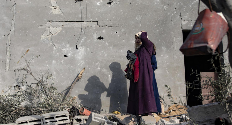 Guerra en Gaza. Foto: EFE.