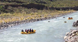 Rafting en Mendoza. Foto: NA.