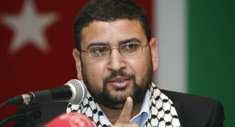 Sami Abu Zuhri, un portavoz de Hamás.