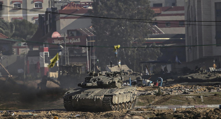 Ofensiva de Israel en Gaza. Foto: EFE.