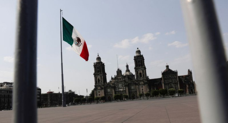 Bandera de México. Foto: Reuters.