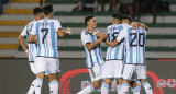 Preolímpico Sub 23, Argentina vs. Chile. Foto: EFE.