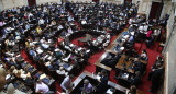 Debate Ley Ómnibus en Diputados. Foto: NA