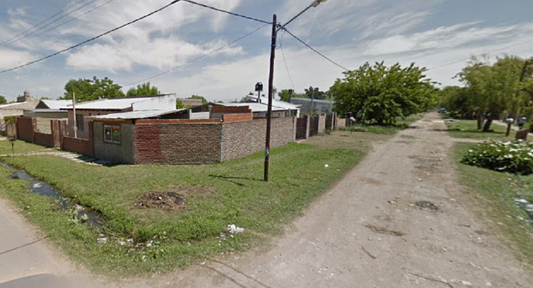 Femicidio en Florencio Varela, la zona donde encontraron los cuerpos. Foto: Google Maps