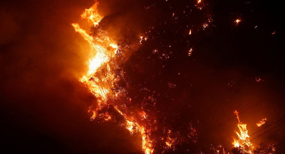 Incendios en Chile. Video: Reuters.