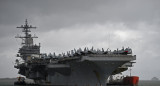 Portaaviones USS George Washington. Foto: Reuters