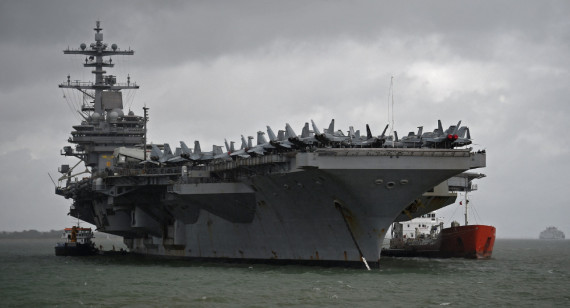 Portaaviones USS George Washington. Foto: Reuters