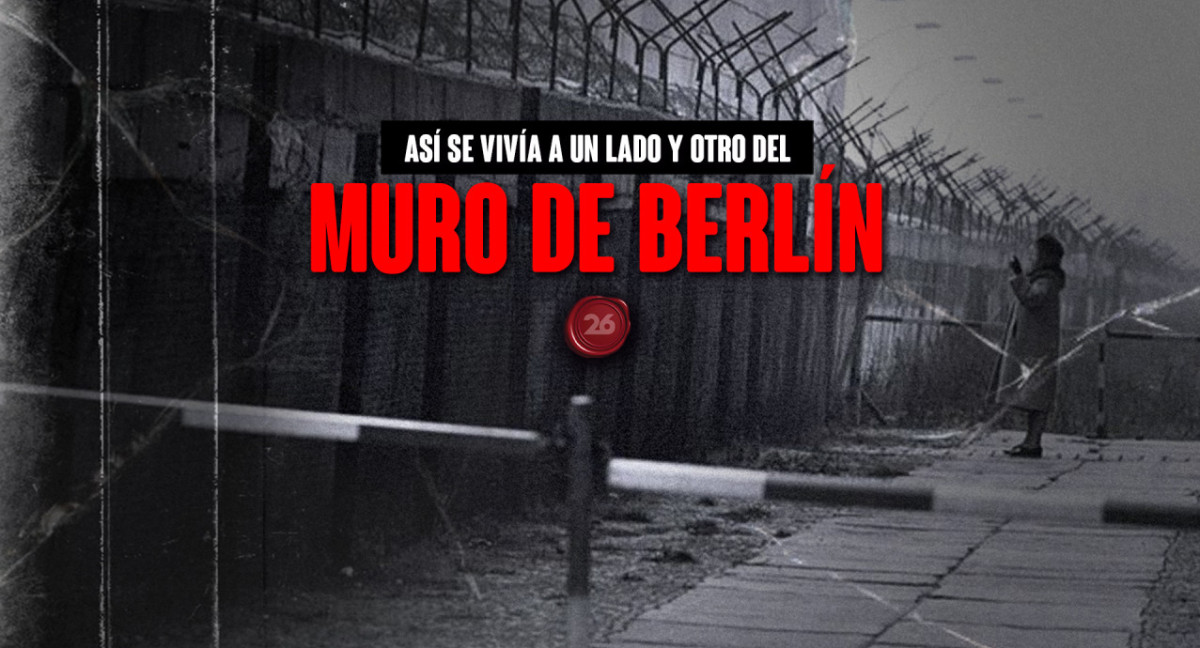 Así se vivía a un lado y otro del muro de Berlín, 26 Historia, Canal 26.