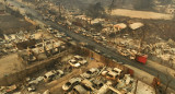 Incendios forestales en Chile. Foto: Télam