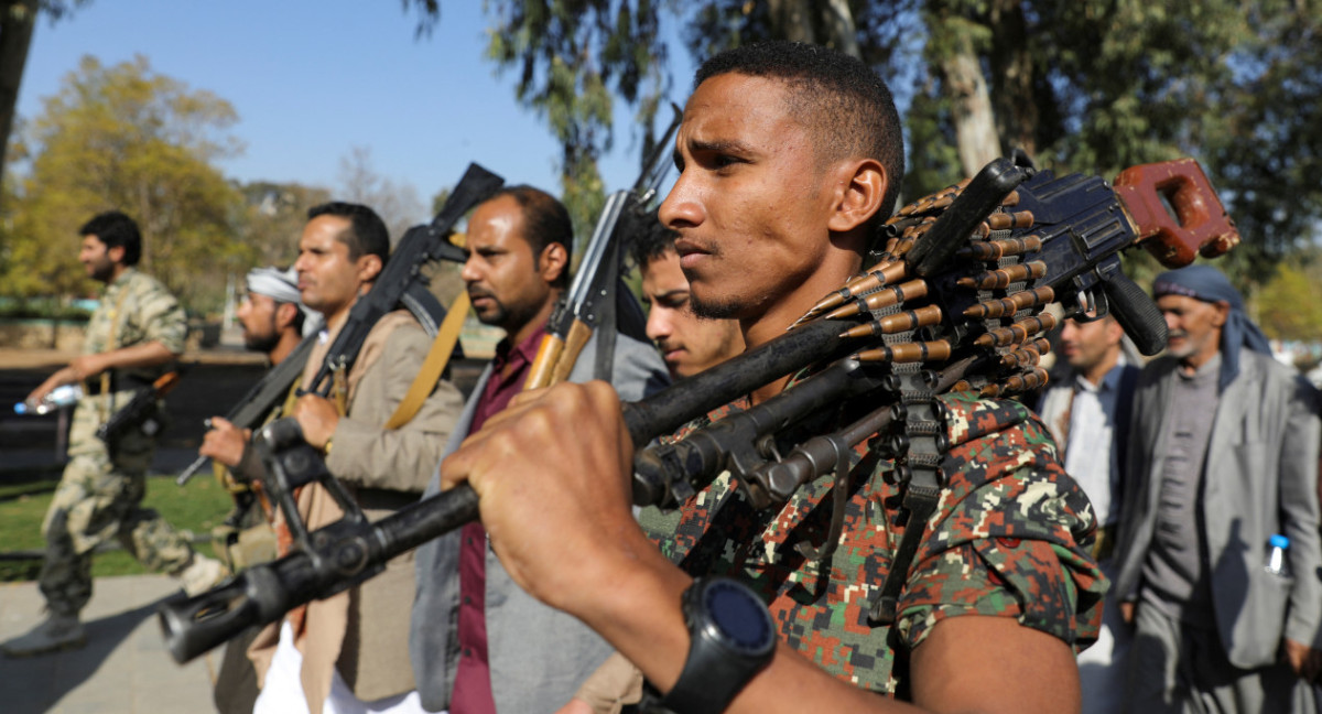 Los hutíes de Yemen prometen responder a los ataques estadounidenses y británicos. Foto: Reuters