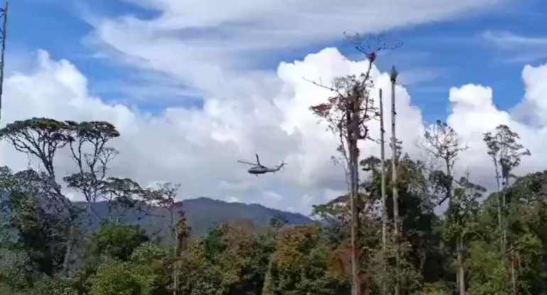 Trágico accidente aéreo en el Darién, la frontera entre Colombia y Panamá. Foto: captura de video.