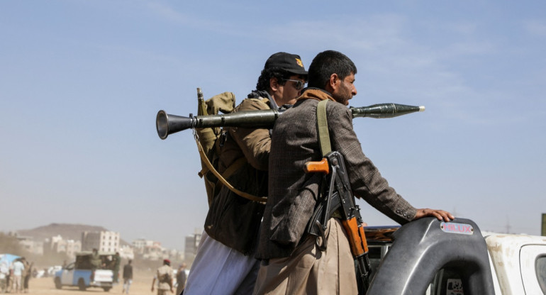 Hutíes del Yemen. Foto: Reuters