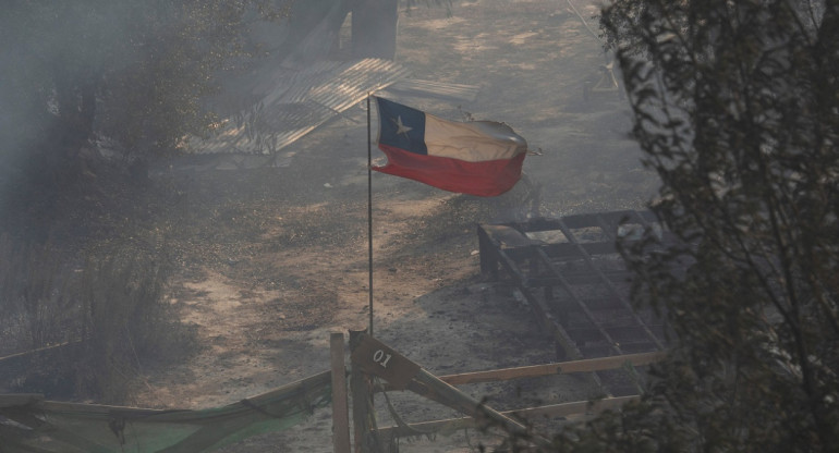 Incendios en Chile. Foto: Reuters