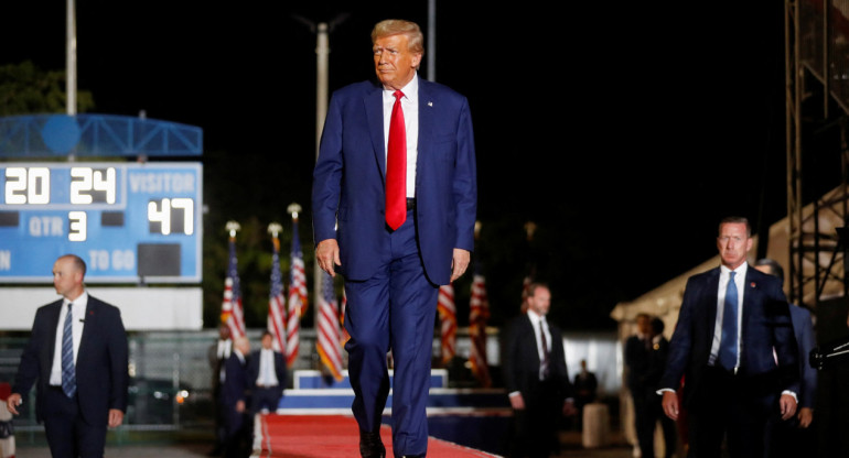 Donald Trump, EEUU. Foto: Reuters
