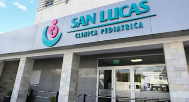 Clínica pediátrica San Lucas en Neuquén. Foto: NA