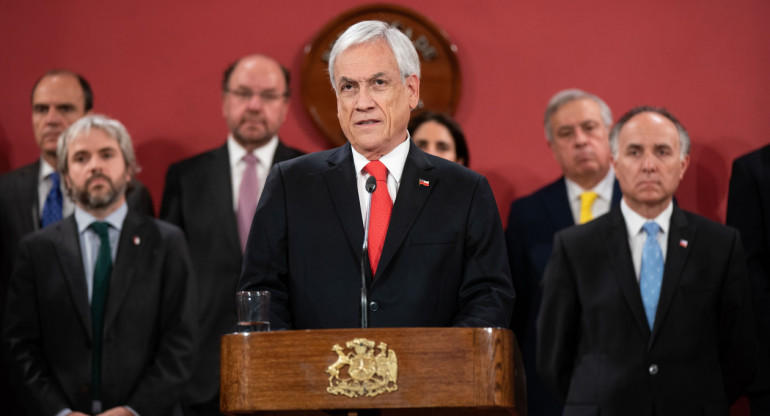 Sebastián Piñera, ex presidente de Chile. Foto: NA