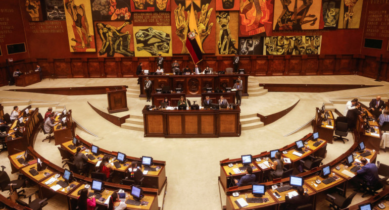 Parlamento de Ecuador. Foto: REUTERS.