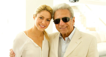 Shakira junto a su padre. Foto: Instagram/ @shakira.