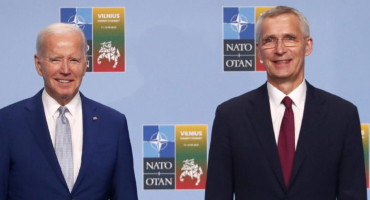 Joe Biden y Jens Stoltenberg, OTAN. Foto: EFE