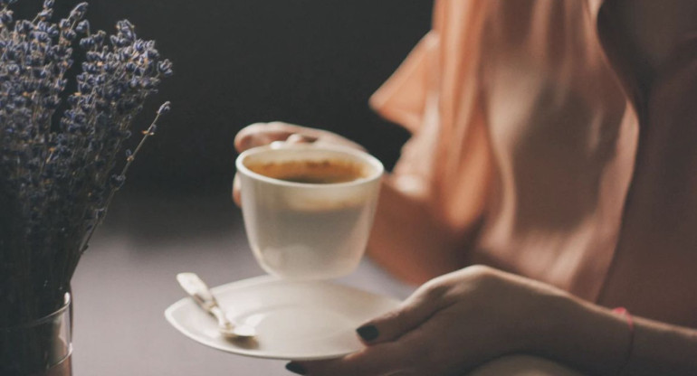 Latte de lavanda. Foto: Unsplash