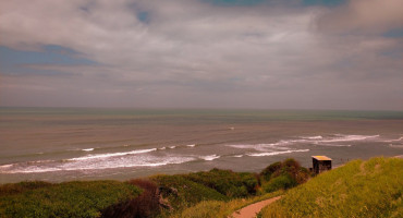 Playa Verde Mundo, Mar del Plata. Foto: X