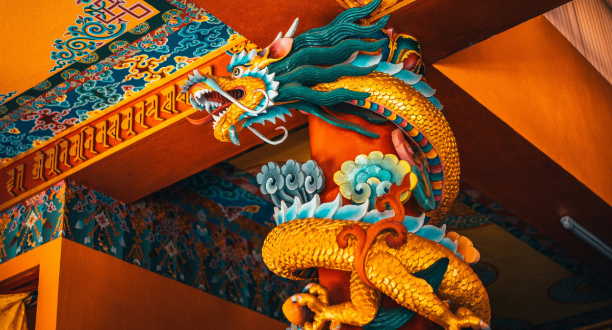 Dragón chino. Foto: Unsplash