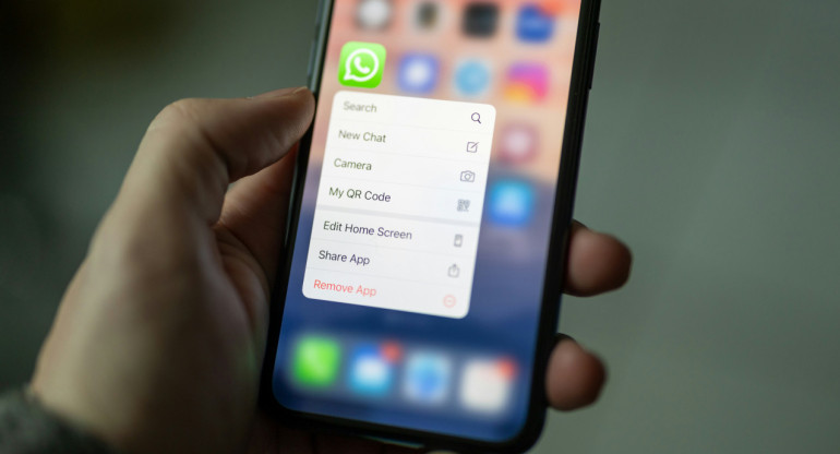 iPhone, WhatsApp, tecnología. Foto: Unsplash