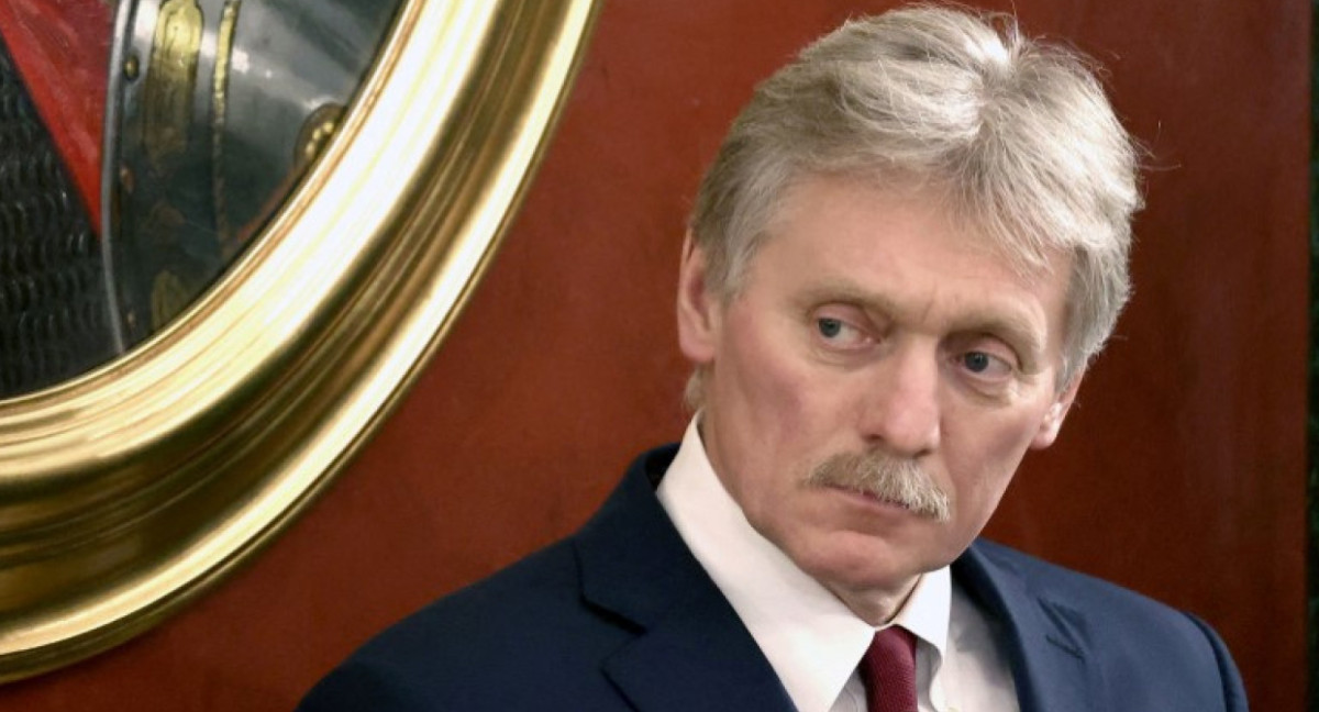 Dmitri Peskov, el portavoz de la Presidencia rusa. Foto: REUTERS.