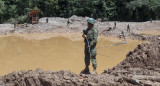 Amazonía de Ecuador, minería ilegal. Foto: EFE