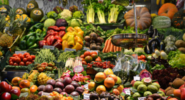 Frutas y verduras. Foto: Unsplash.