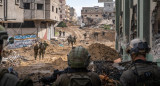 Soldados israelíes en la Franja de Gaza; guerra Israel-Hamás: Foto: X @idfonline