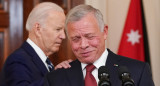 Reunión entre Biden y Abdalá II. Foto: Reuters